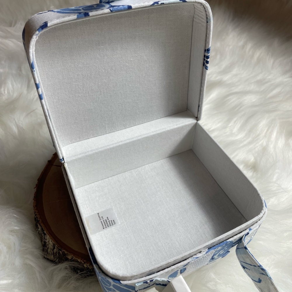 Rachel Zoe Travel Jewelry Cosmetic Coastal Theme Case - Picture 5 of 8